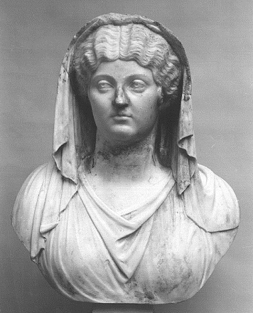 Faustina the Younger  ca 175 wife of Marcus Aurelius Musee du Louvre CP 6446 Official Website Photo